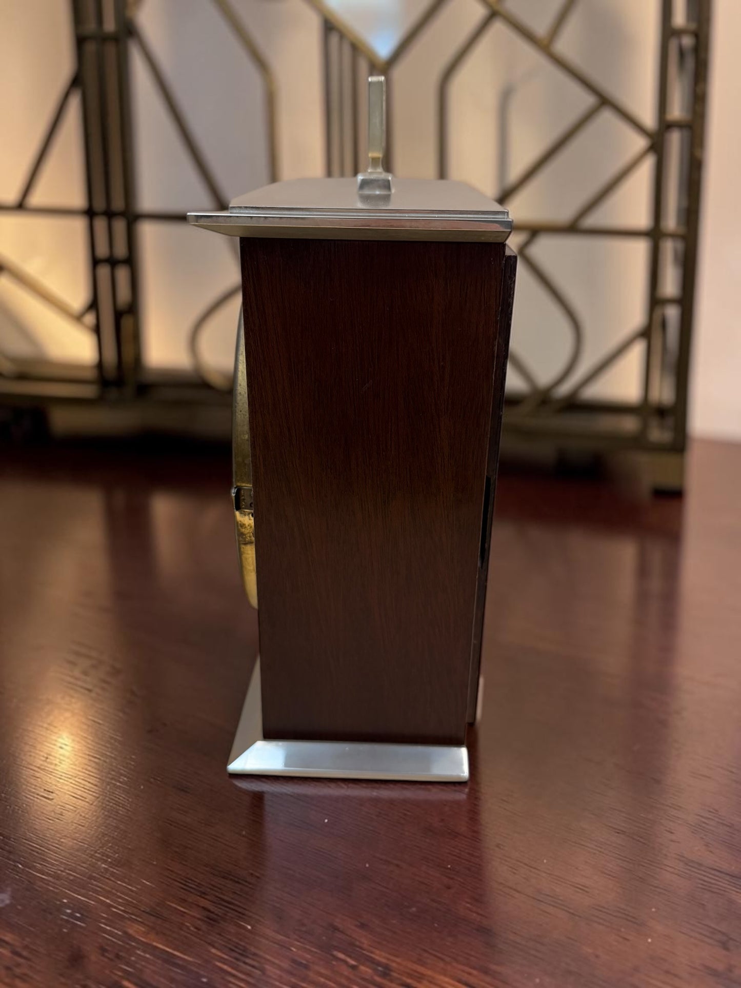 Vintage Seth Thomas Mantel Clock – Mid-Century Modern, German Movement