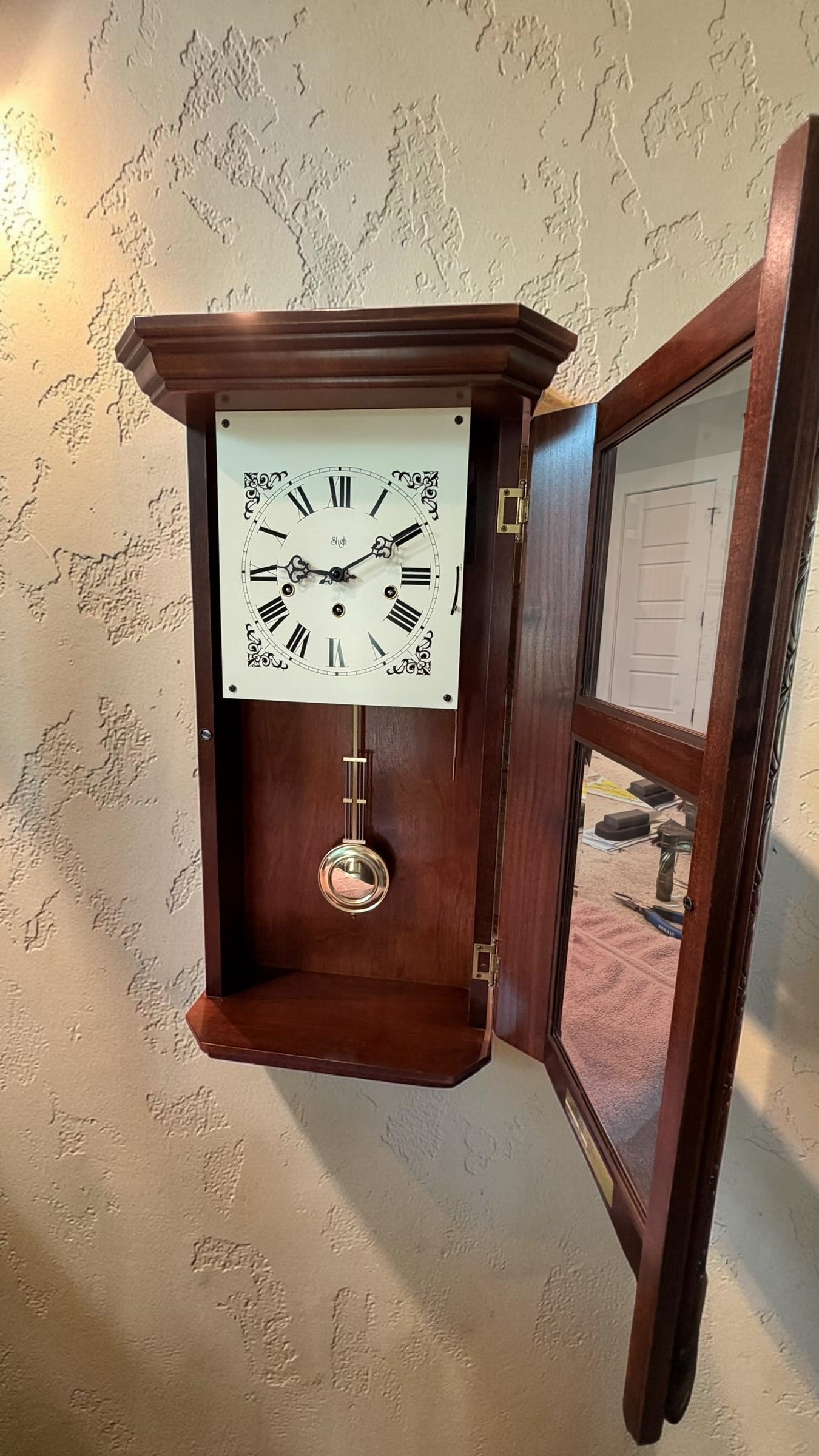Sligh Westminster Wall Clock Hermle German Movement