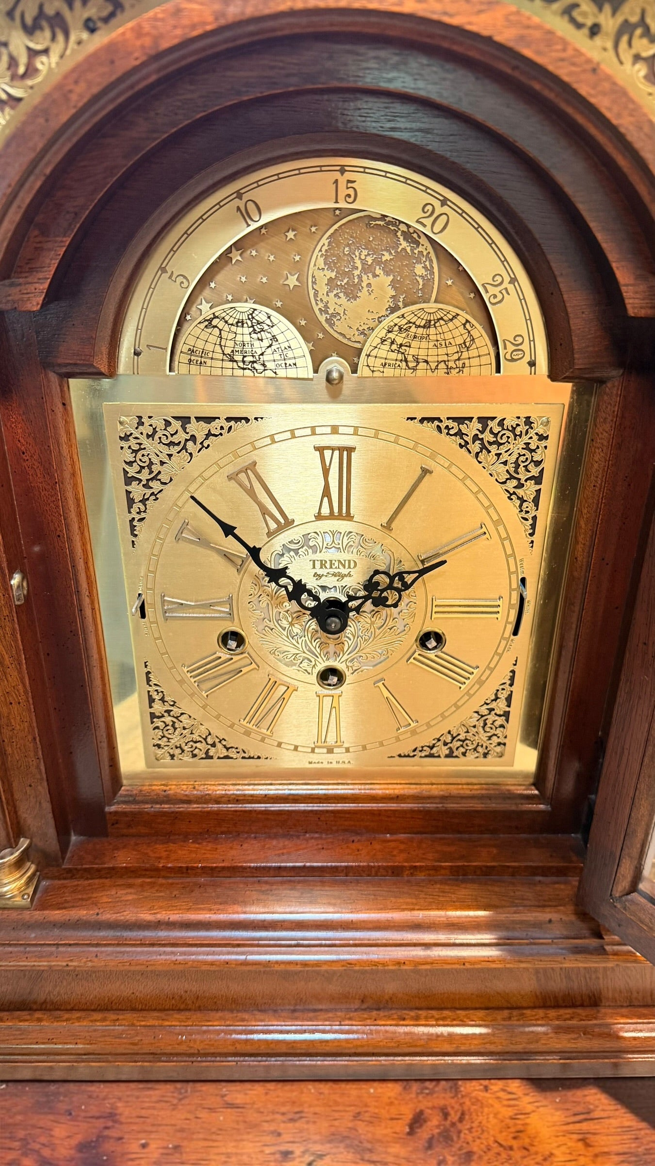 Trend by Sligh Limited Edition Triple Chime Bracket Clock – German Urgos Movement No. 142/1000
