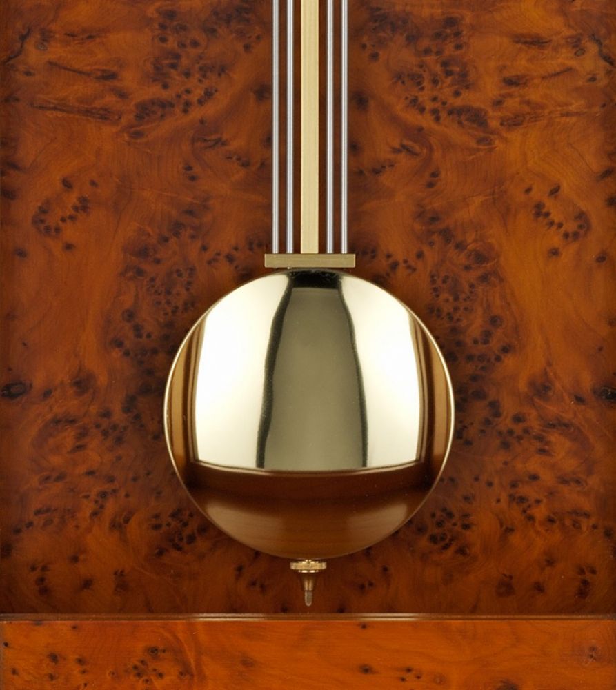 Comitti The Oxford Wall Clock – Burr Yew – product view 4
