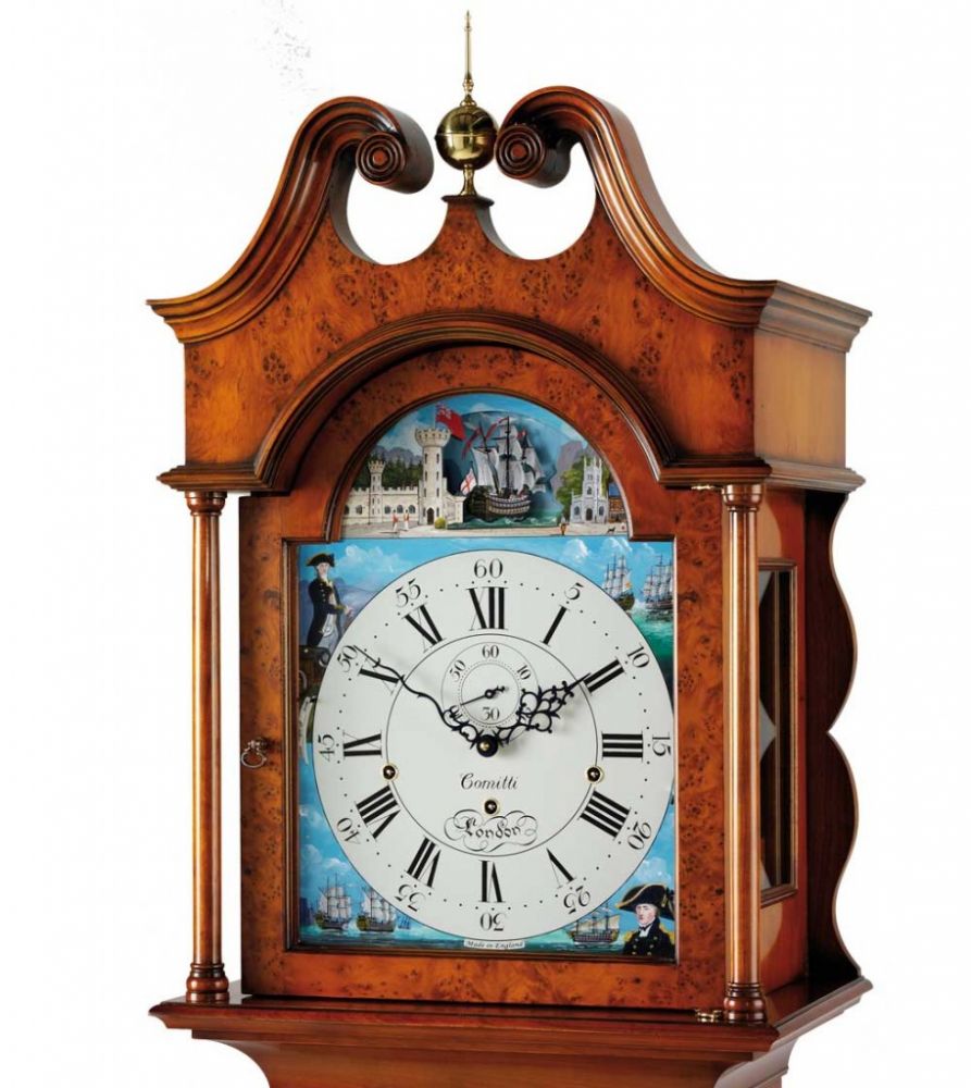 Comitti The Trafalgar Longcase Clock – product view 5