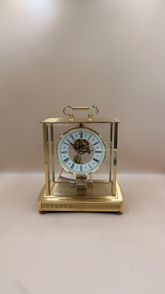 Seth Thomas Electro-Magnetic Skeleton Clock – 6-Jewel Kieninger Movement