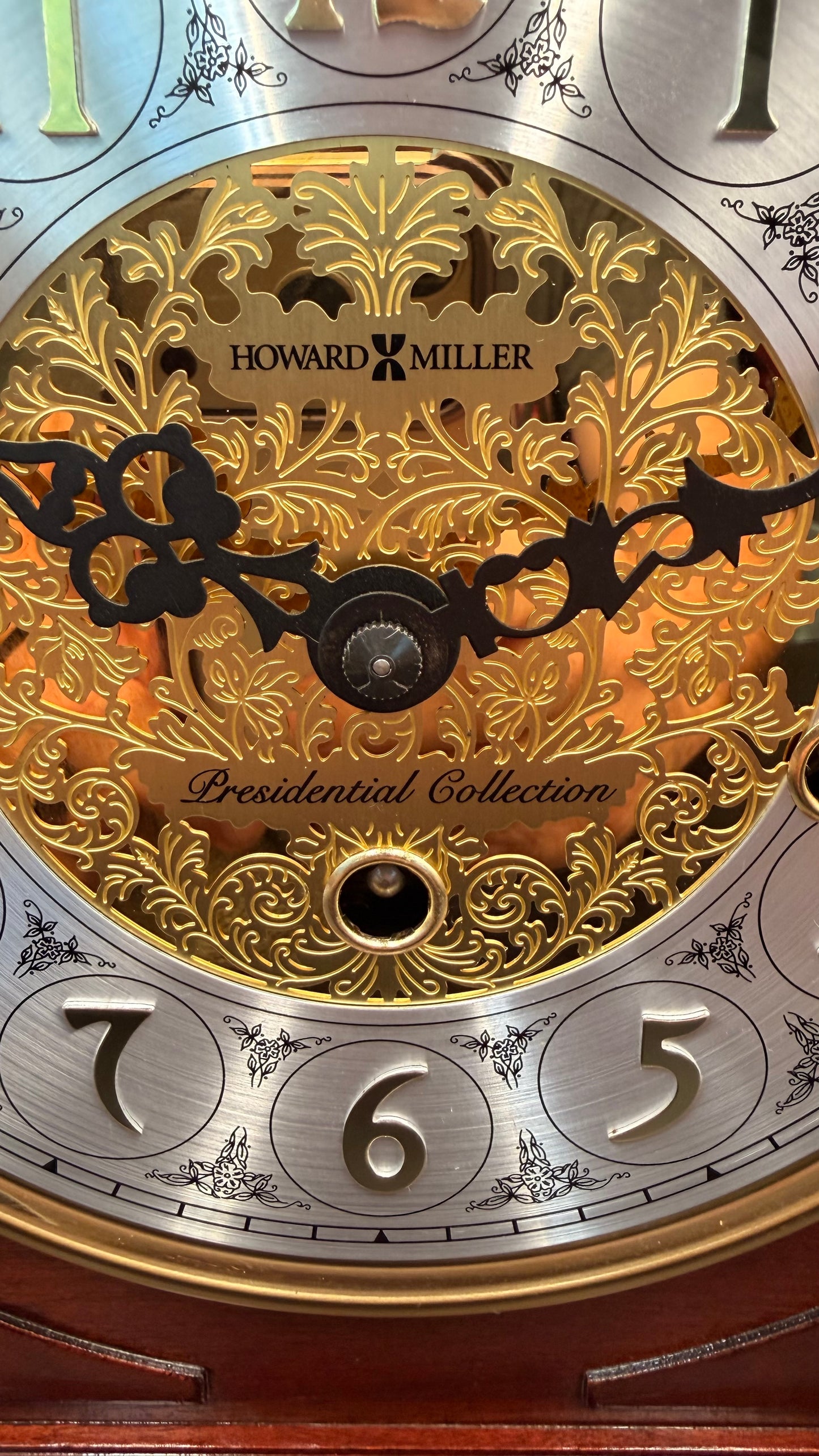 Howard Miller Webster Mantel Clock – Presidential Collection, Kieninger Movement