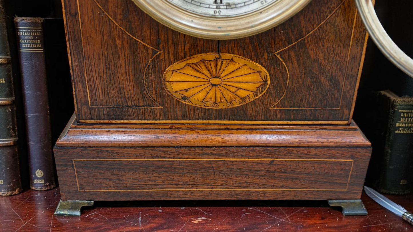 Antique Winterhalder & Hofmeier Gothic Arch Mantel Clock c.1890s — Bim-Bam Quarter Strike — German