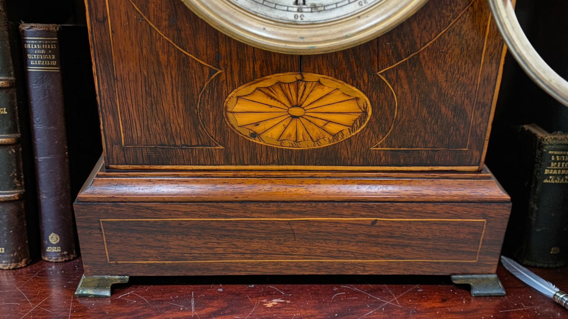 Winterhalder & Hofmeier Gothic Arch Mantel Clock – detail image 9