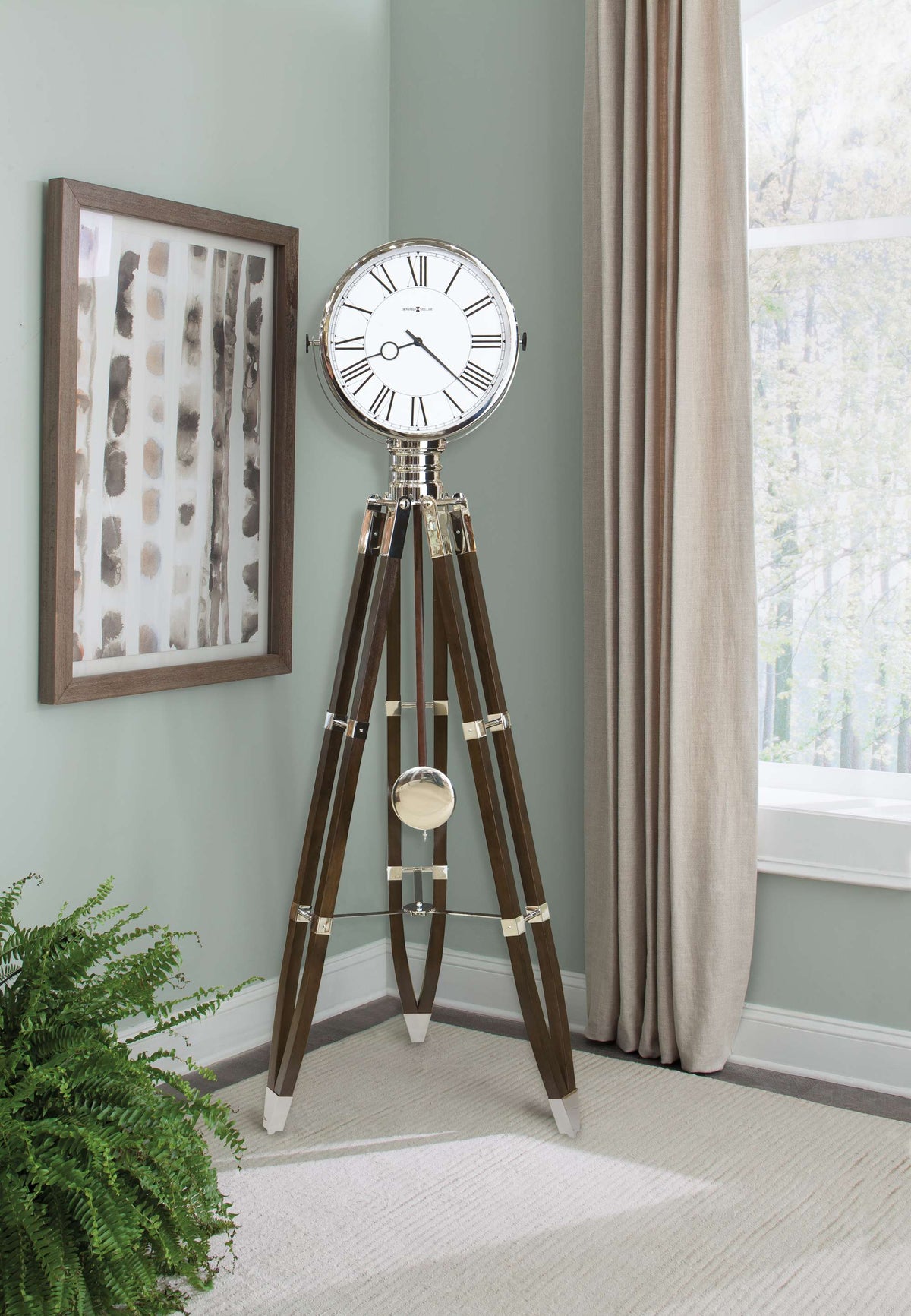 Howard Miller Chaplin I Tripod Grandfather Clock 615070 - manufacturer view 4