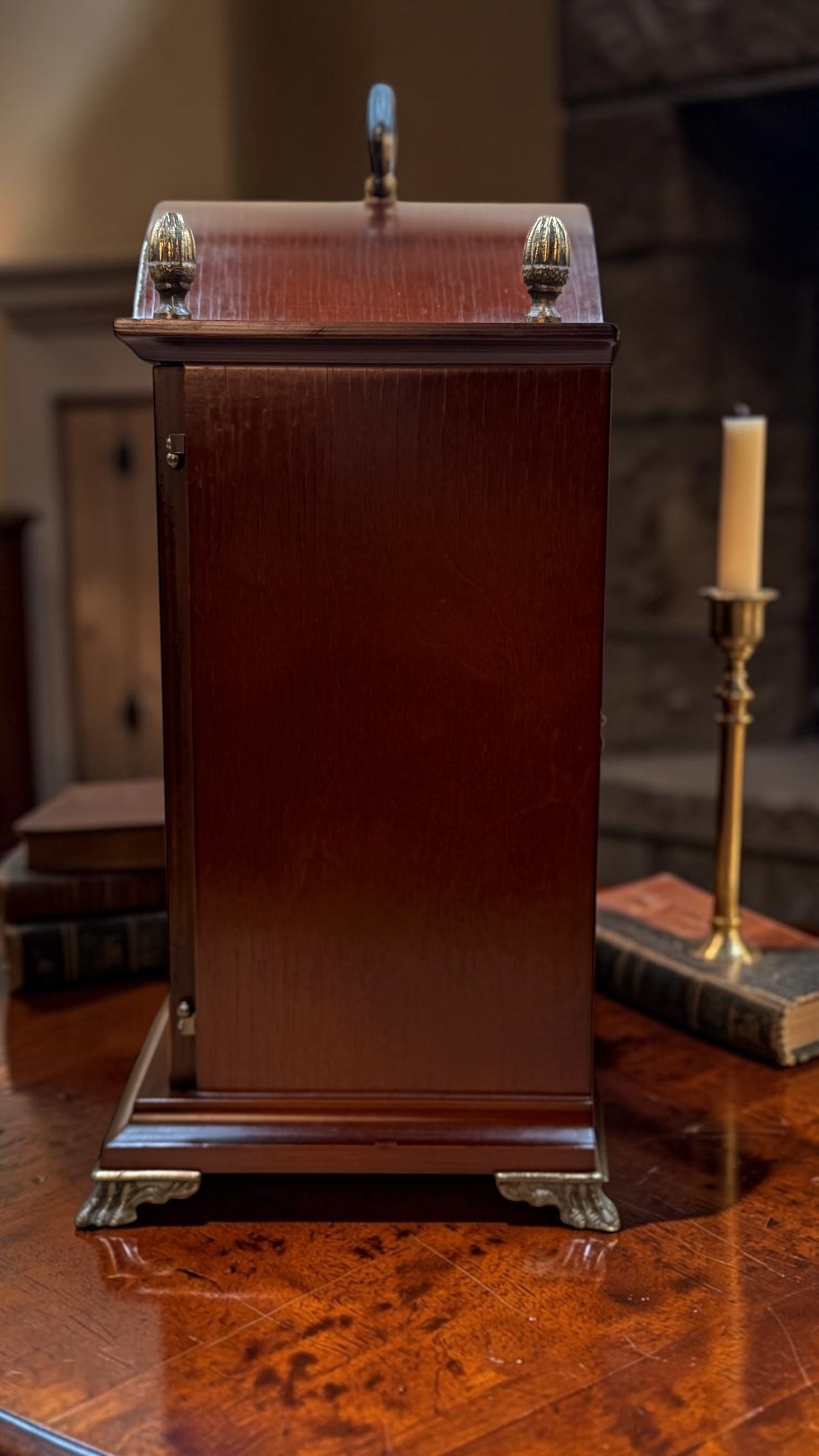 Bulova Tempus Fugit Mantel Clock –  Hermle Westminster Chime