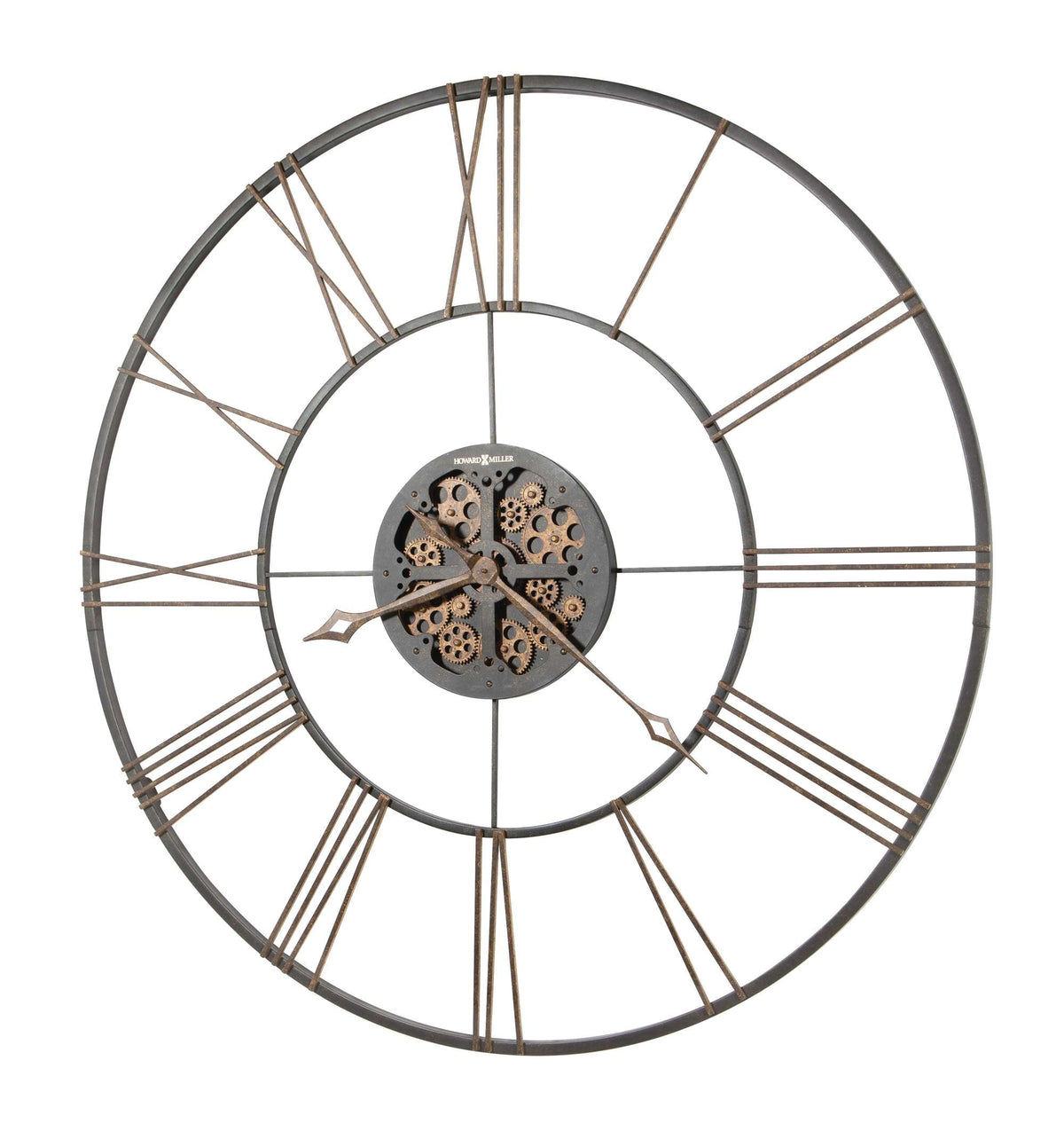 Howard Miller Dakota Oversized Wall Clock 625807 - manufacturer view 2