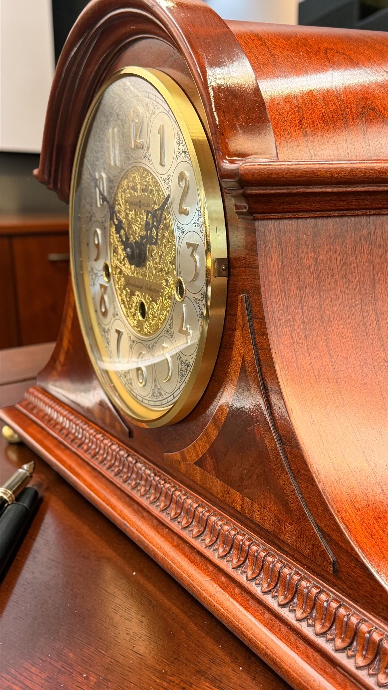 Howard Miller Webster Mantel Clock - Presidential Collection, Hermle Movement