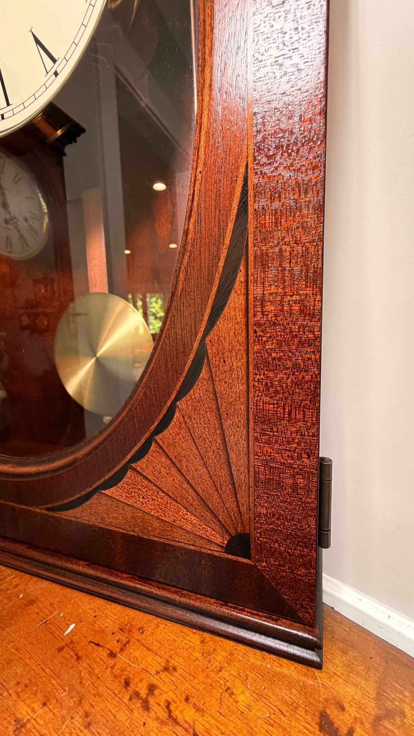 Howard Miller Triple Chime Wall Clock | Hermle Mechanical Movement