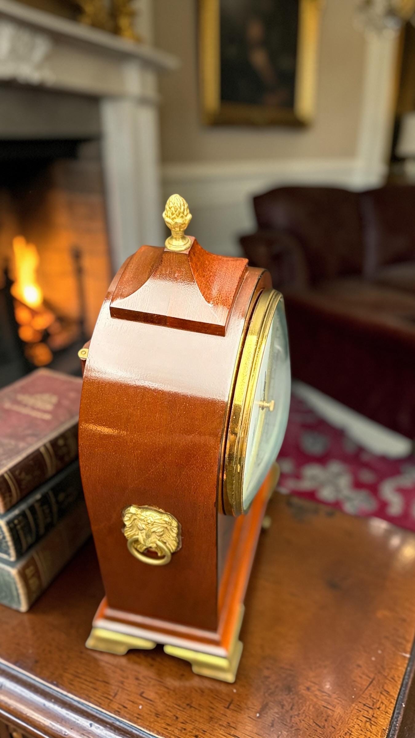 1981 Royal Wedding Mahogany Mantel Clock – Comitti, Limited Edition