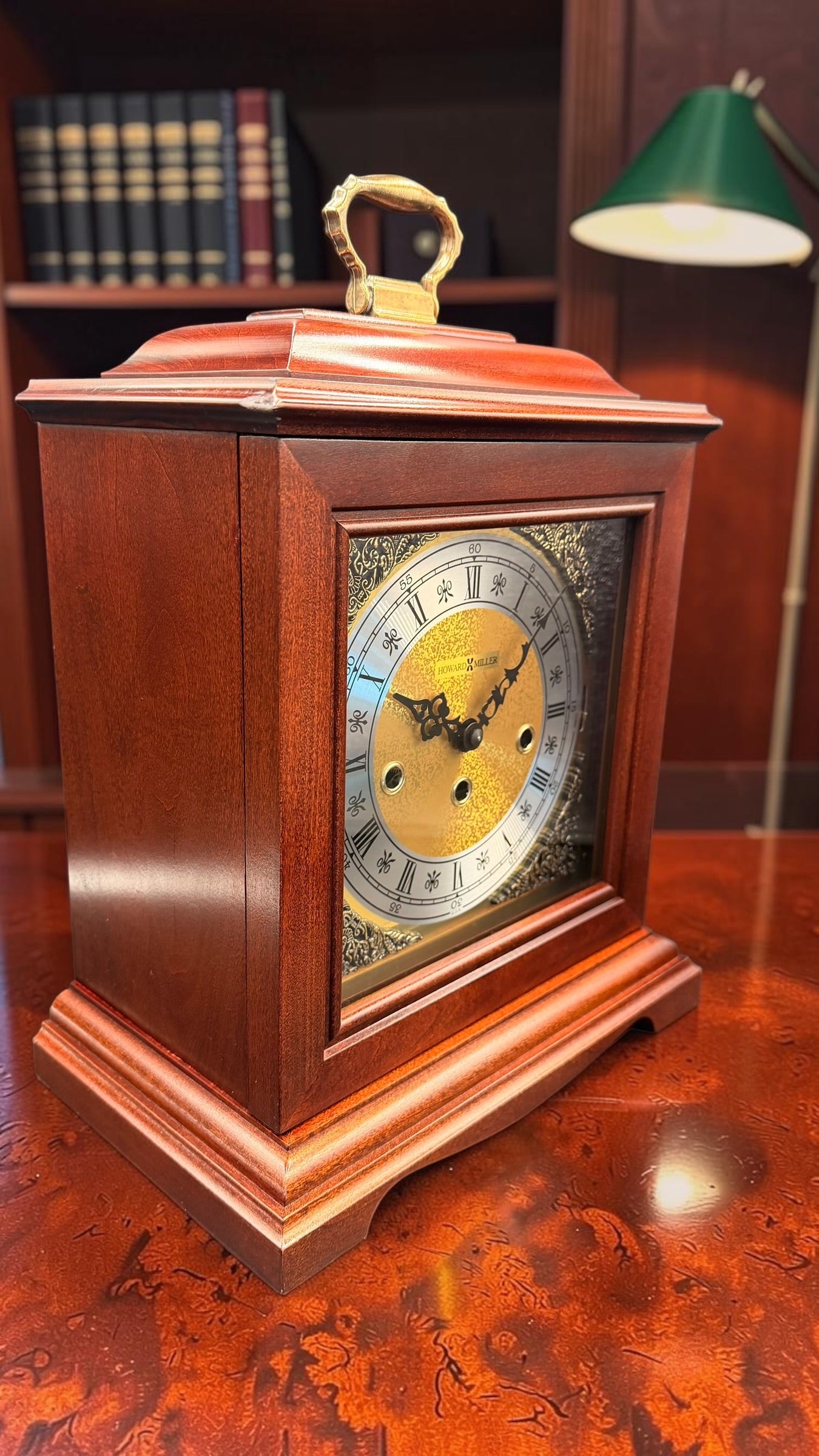 Howard Miller Graham Bracket Mantel Clock | German Kieninger 5-Jewel Westminster Chime