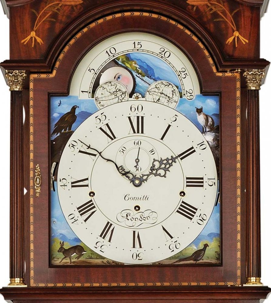 Comitti The Gleneagle Longcase Clock – product view 6