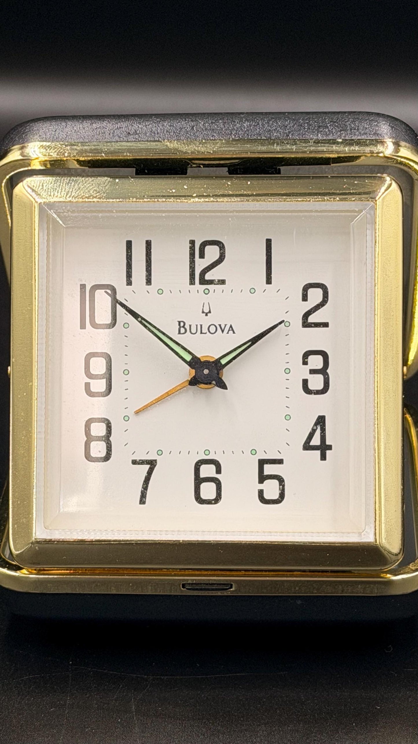 Bulova Folding Travel Alarm Clock