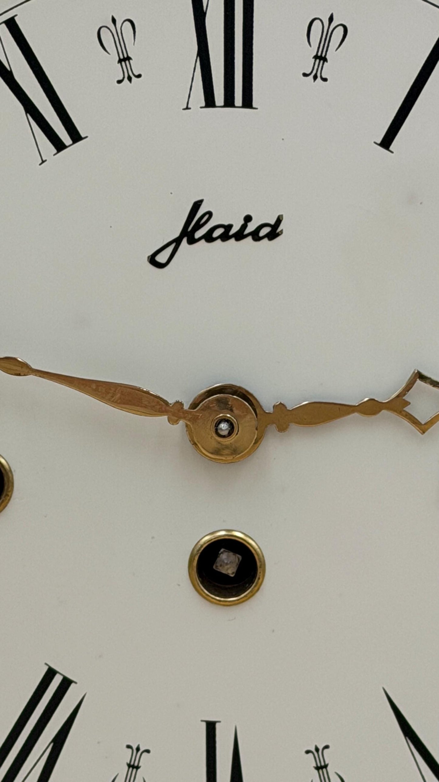 Vintage Jeaid Westminster Chime Mantel Clock – Serviced German Tambour Clock