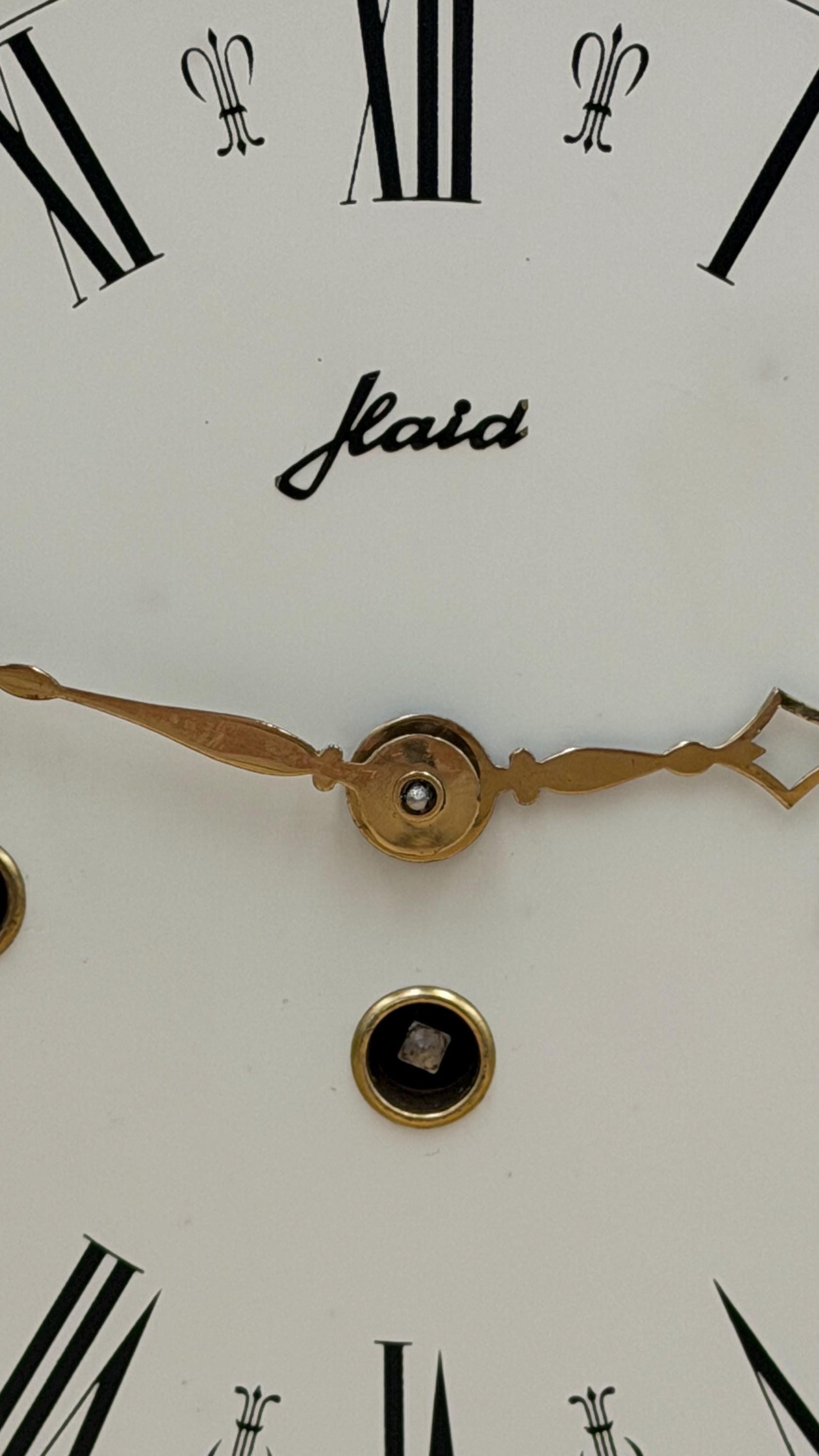 Vintage Jeaid Westminster Chime Mantel Clock – Serviced German Tambour Clock