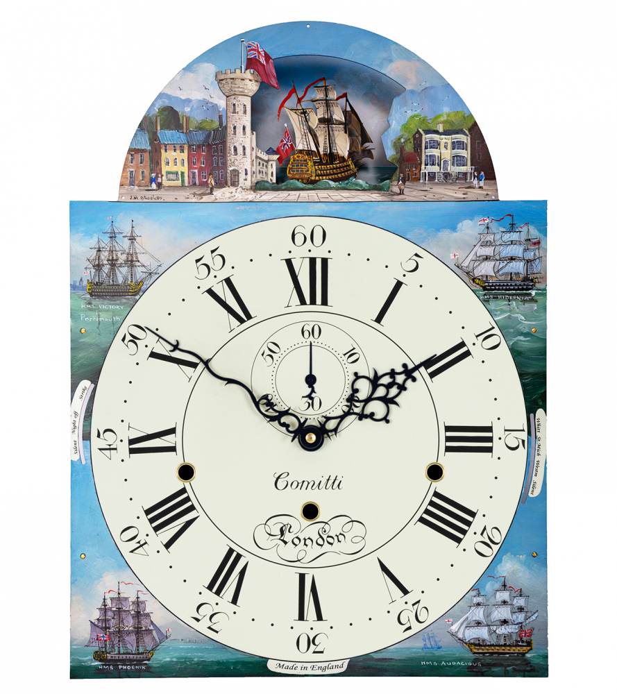 Comitti The Gleneagle Longcase Clock – product view 7