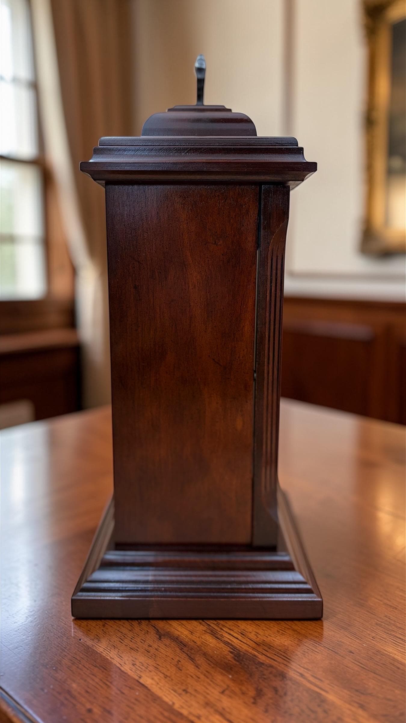Pennsylvania House Mantel Clock – Brand New Hermle Movement – Westminster Chime – Heirloom Mechanical Bracket Clock