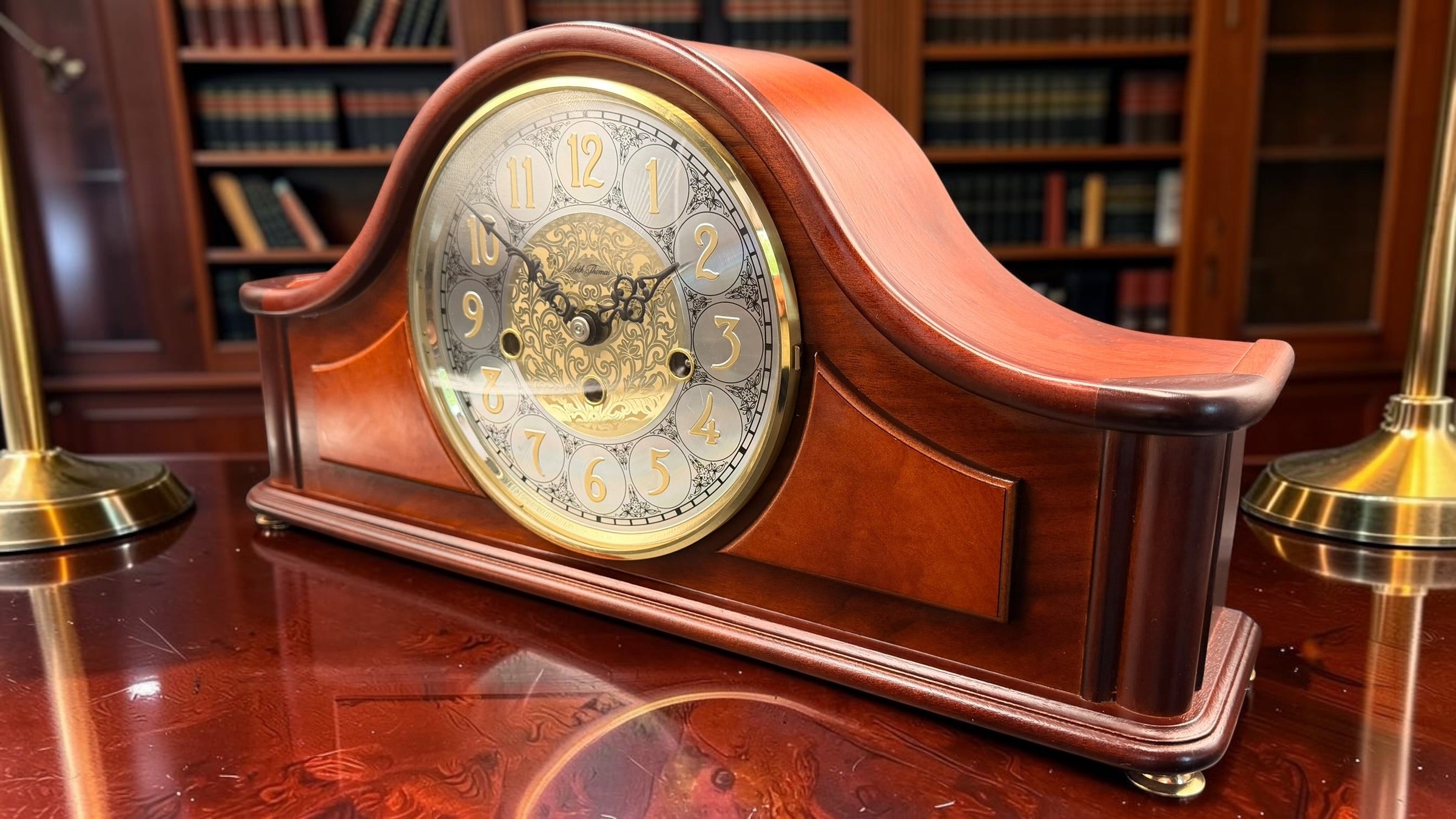 Vintage Seth Thomas Westminster Chime Mantel Clock – detail image 7