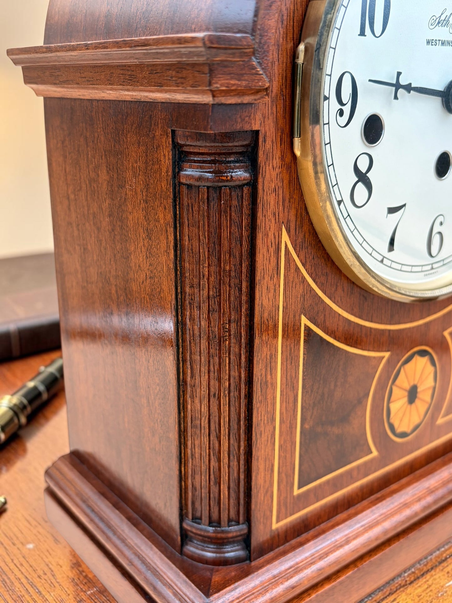 Vintage Seth Thomas Barrister Mantel Clock — 1987