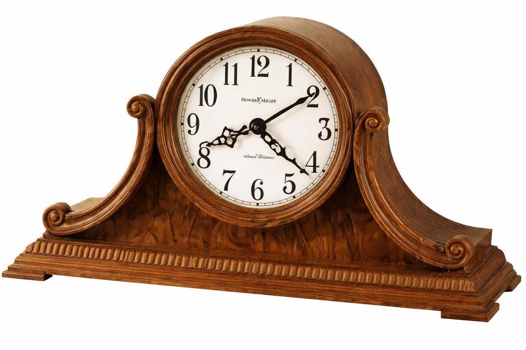 New Howard Miller Anthony Mantel Clock 635-113 – Dual Chime Westminster & Ave Maria – Quartz Movement