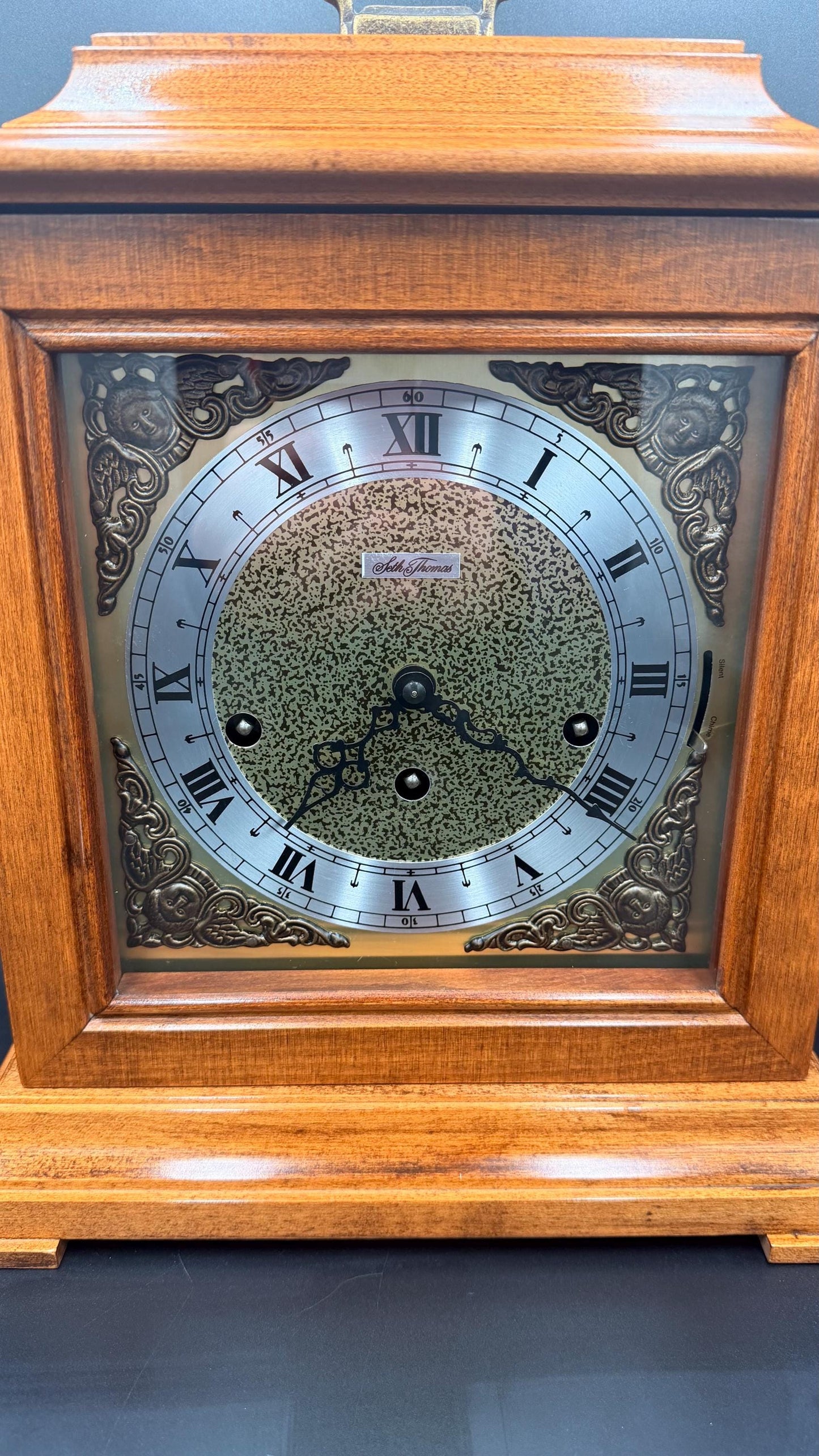 Seth Thomas Legacy IV Westminster Chime Mantel Clock