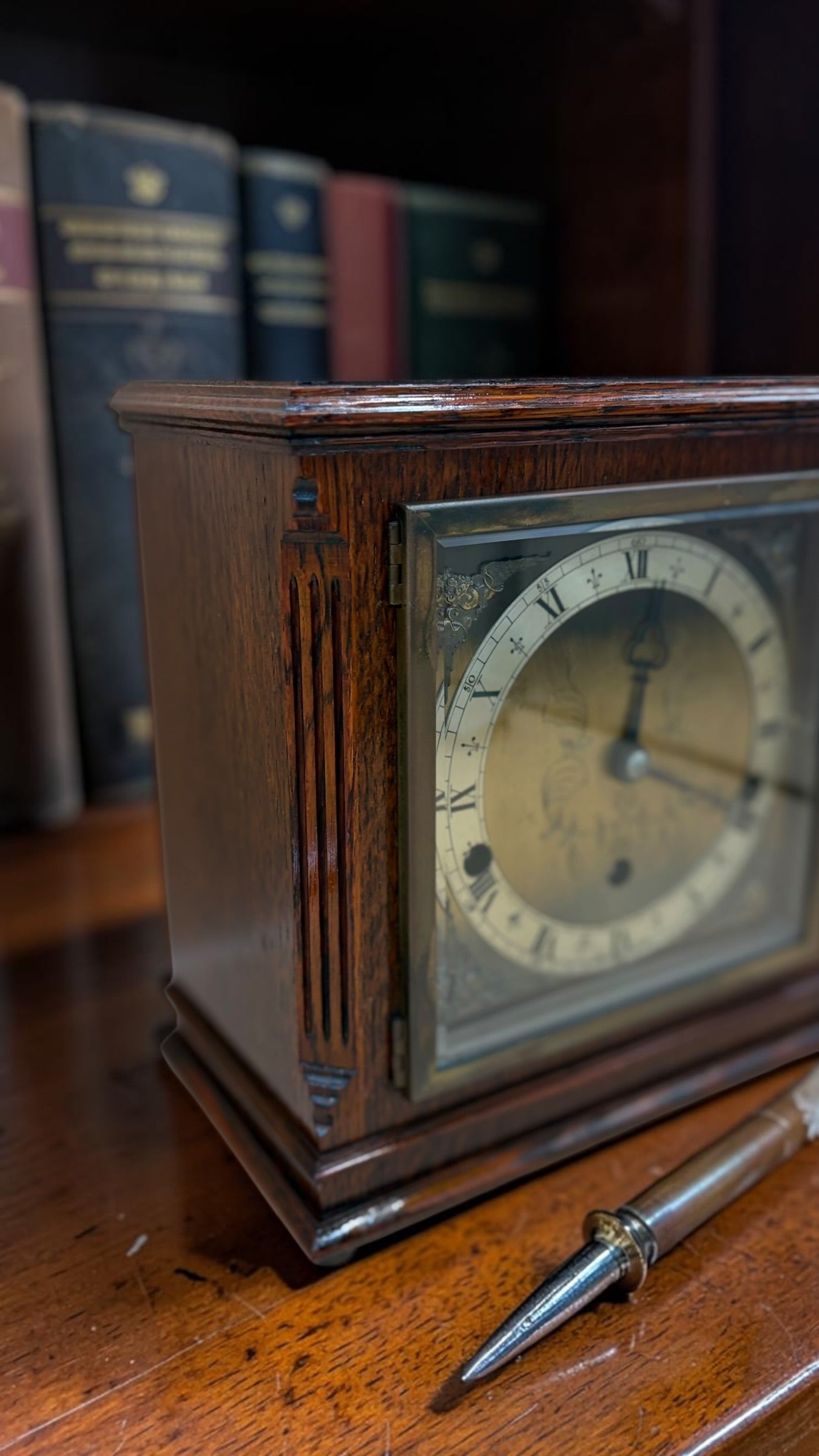 Elliott of London Dual Chime Mantel Clock – Westminster & Whittington – c. 1940s – Fully Serviced
