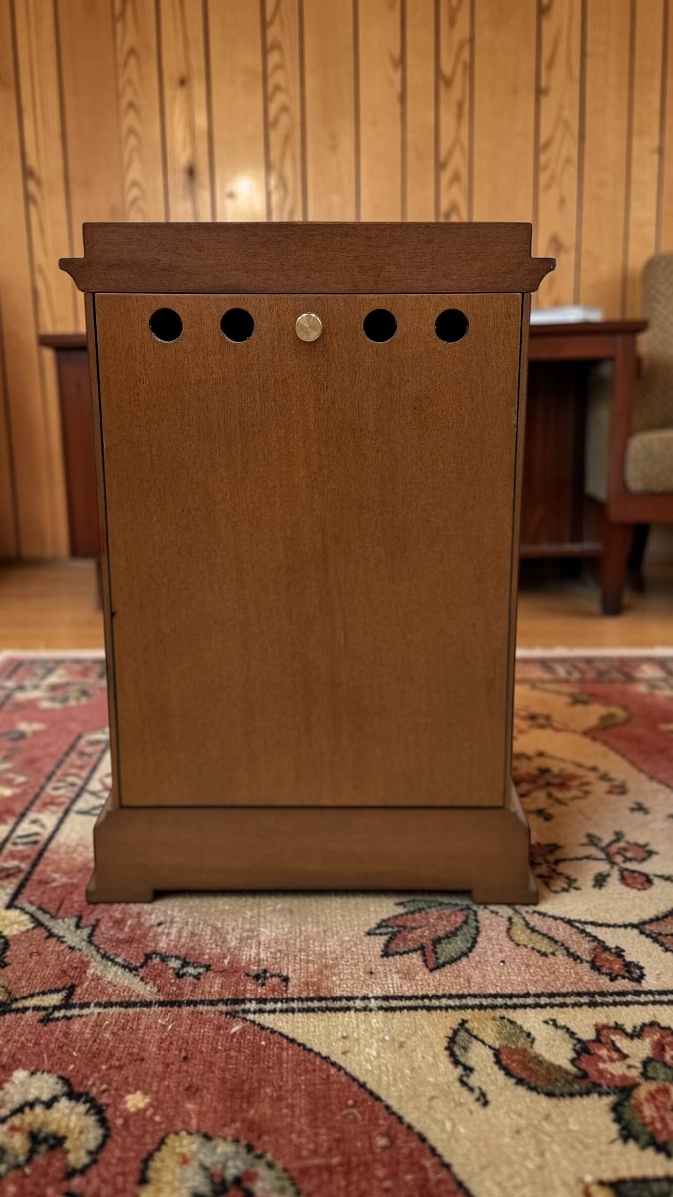 Vintage Kienzle Quartz Mantel Clock – Walnut Case, Bell Strike