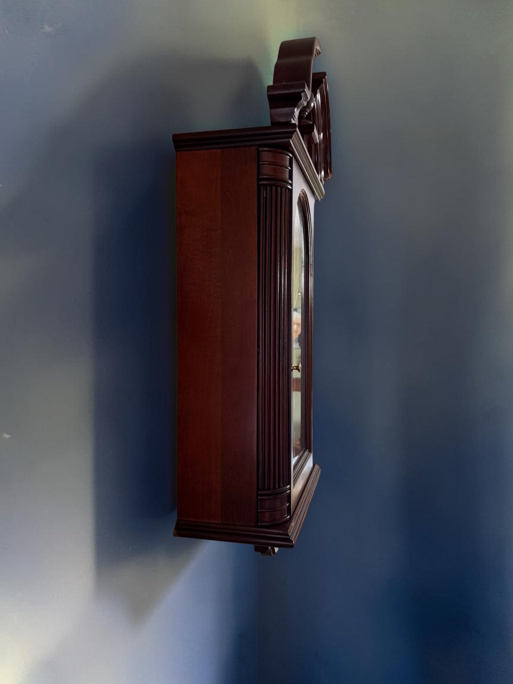 Howard Miller 613-653 New Old Stock Wall Clock in Factory Box | Key Wound Westminster Chime Clock | Hermle Movement