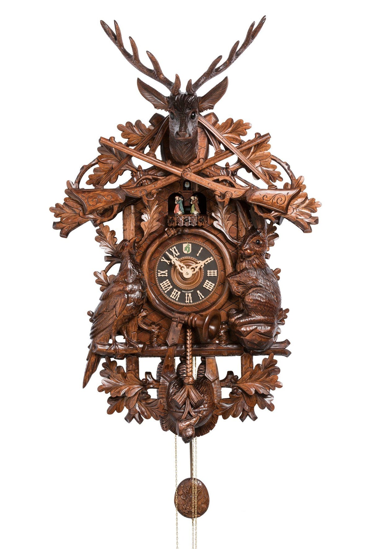 Hönes 8634-9Tnu - 8-Day Mechanical Musical Cuckoo Clock