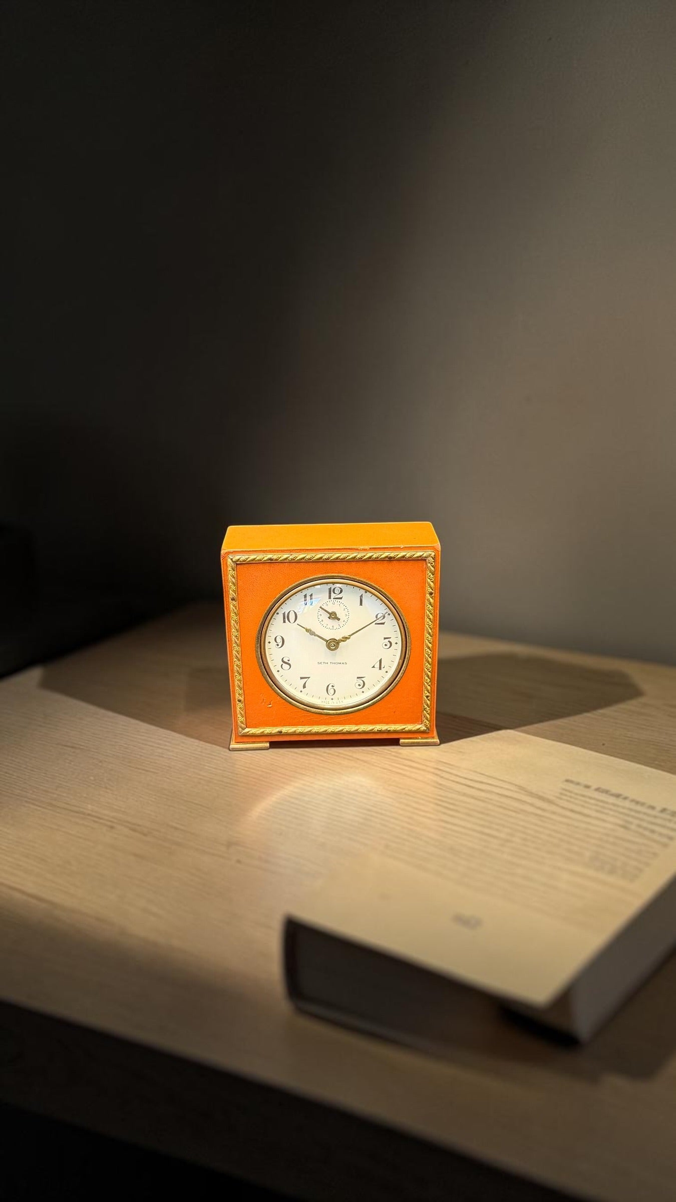 Seth Thomas Severn-2 Alarm Clock – Art Deco Mechanical Clock