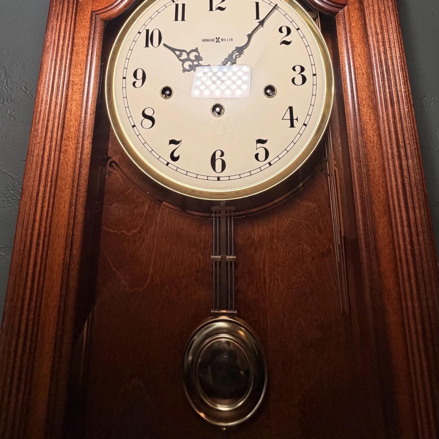 Howard Miller Pembrook Mechanical Wall Clock Westminster Chime