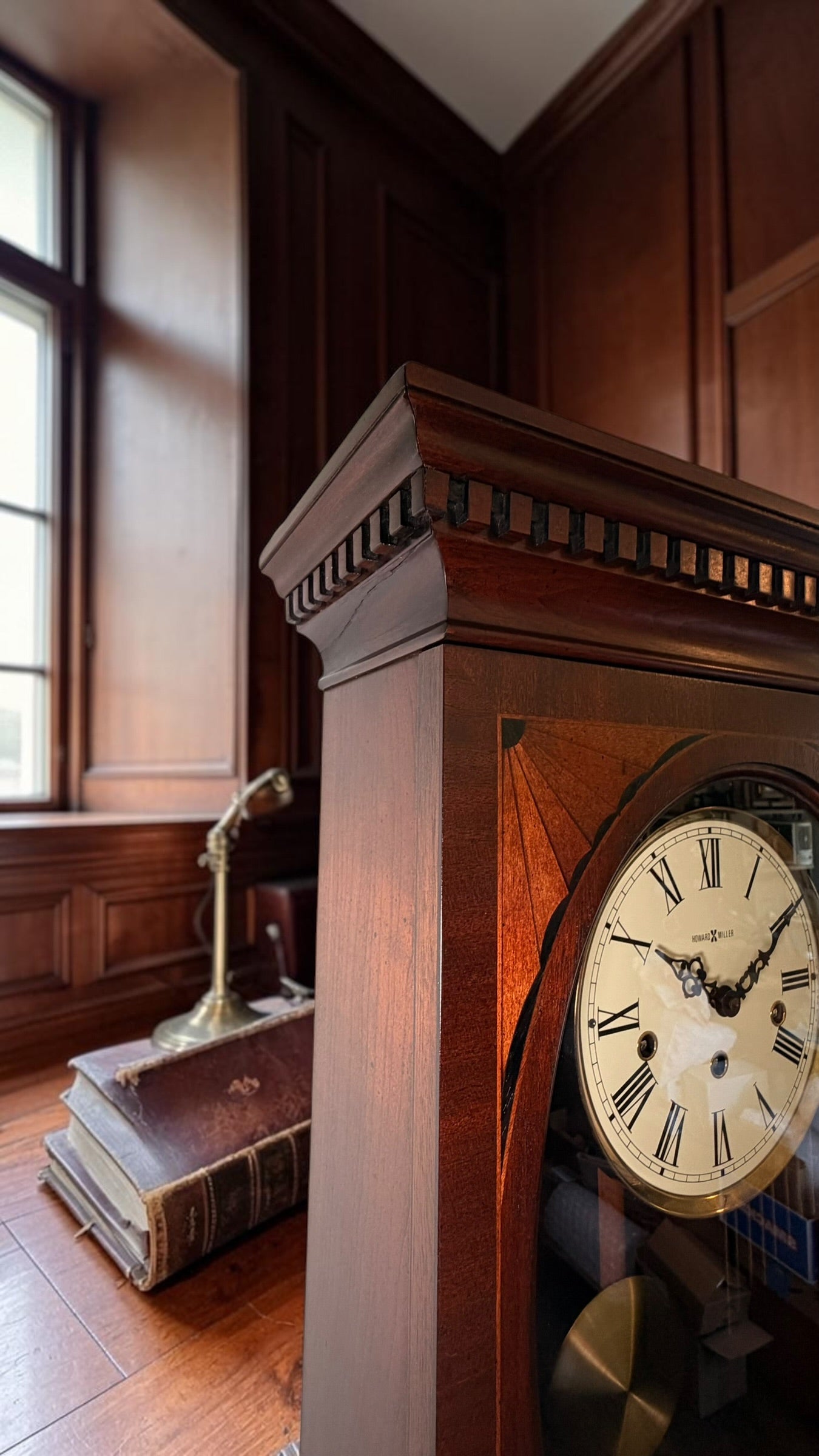 Howard Miller Triple Chime Wall Clock | Hermle Mechanical Movement