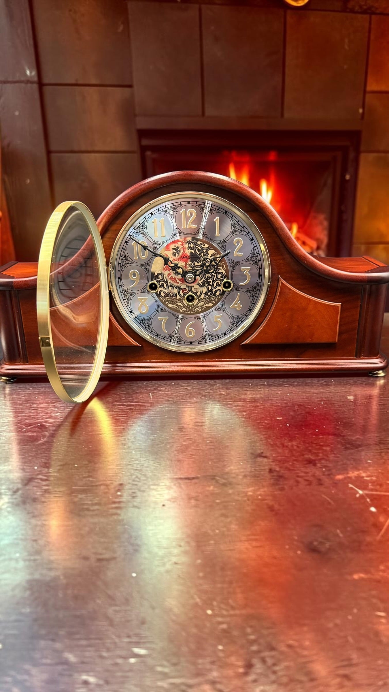 Vintage Seth Thomas Westminster Chime Mantel Clock