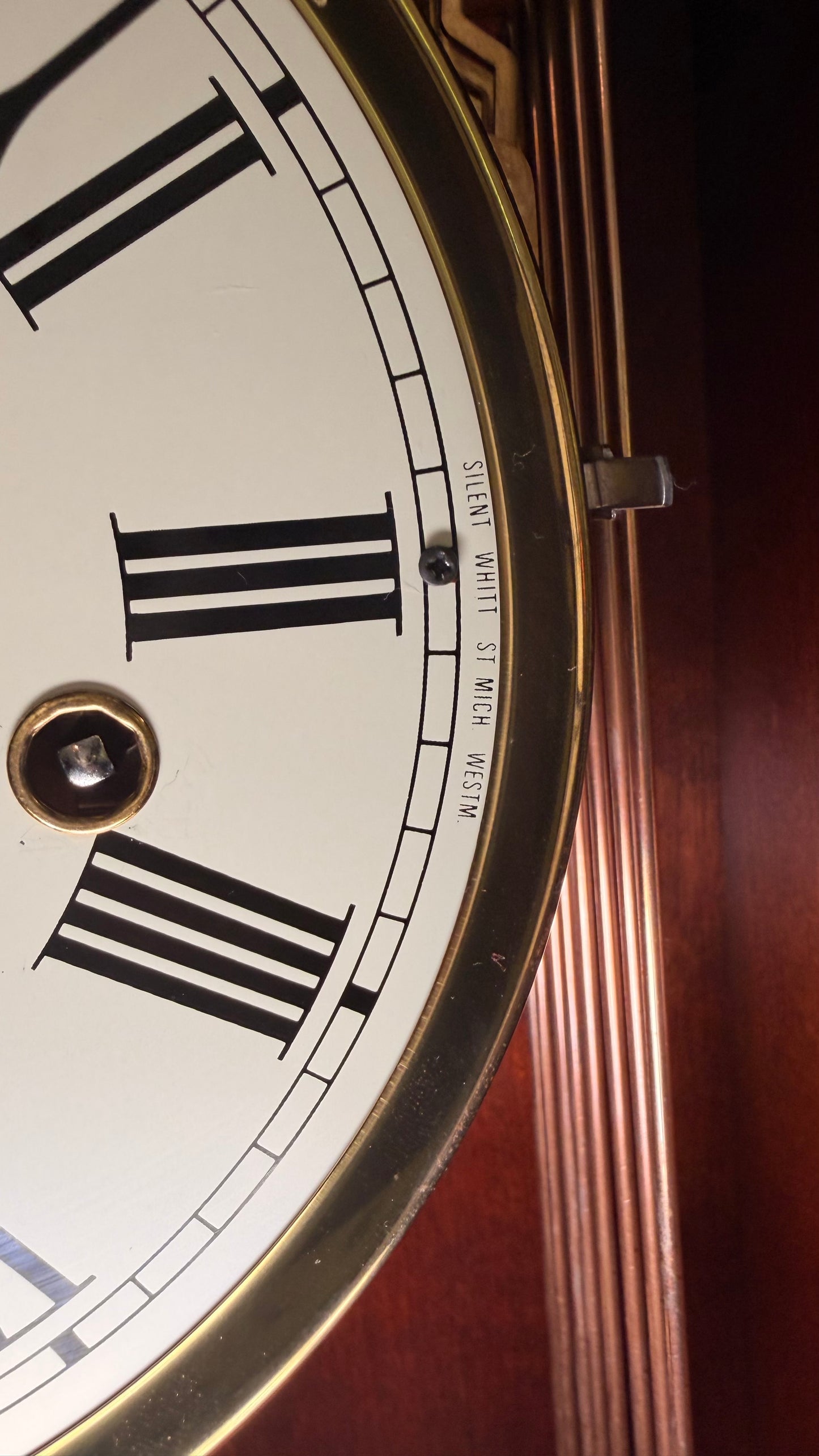 Howard Miller Triple Chime Wall Clock | Hermle Mechanical Movement