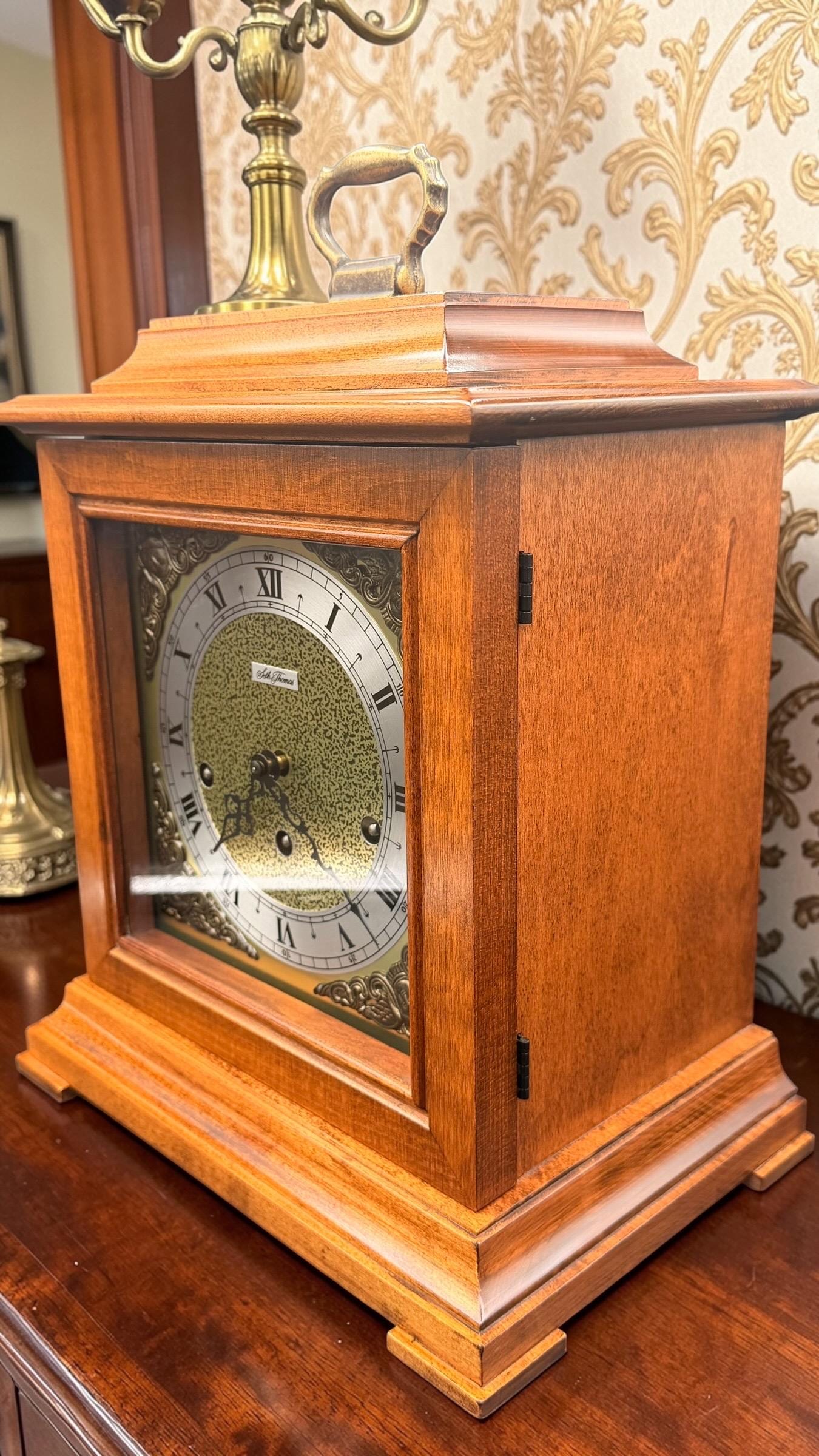 Seth Thomas Legacy IV Mantel Clock – Westminster Chime