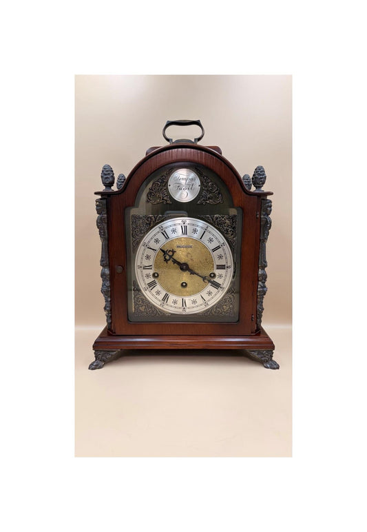 Antique Bulova Triple Chime Bracket Clock