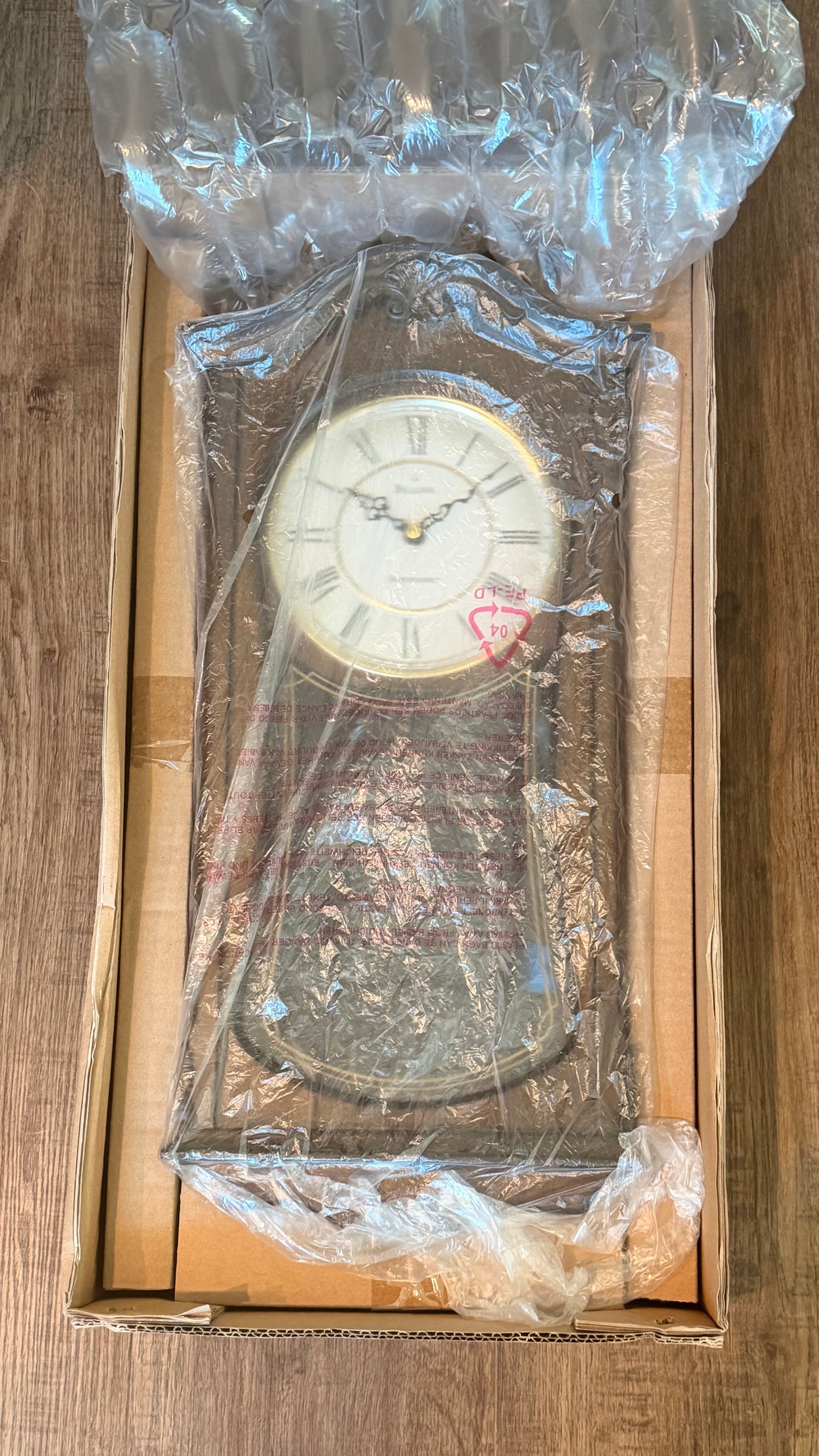 Bulova C3542 Vintage Mantel Clock – New Old Stock Westminster Chime Traditional Design