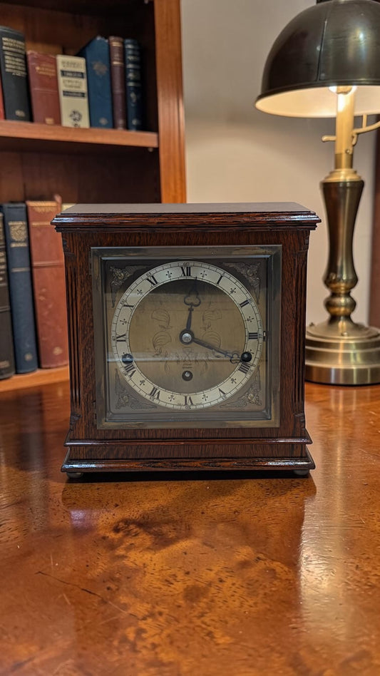 Elliott of London Dual Chime Mantel Clock – Westminster & Whittington – c. 1940s – Fully Serviced