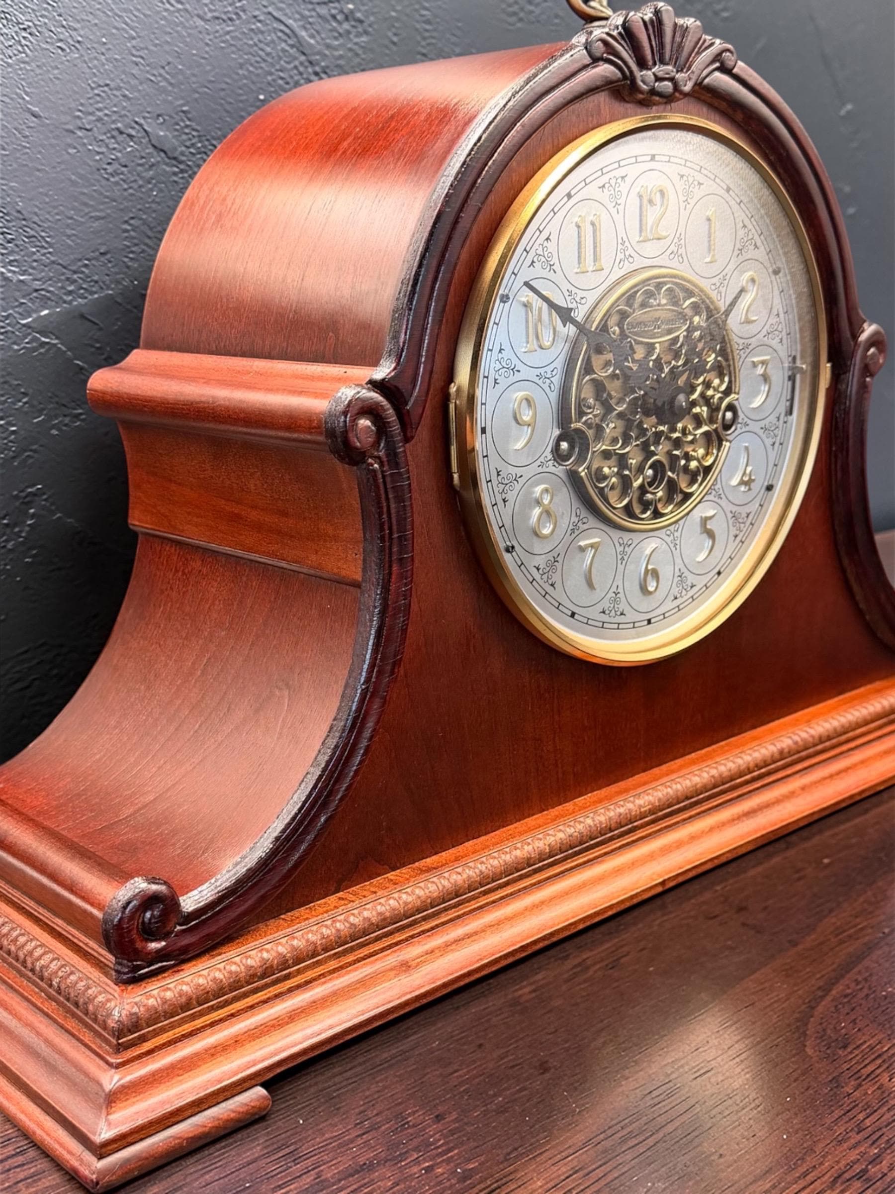 Howard Miller Patrick Mantel Clock Kieninger Westminster Chime Mechanical Working
