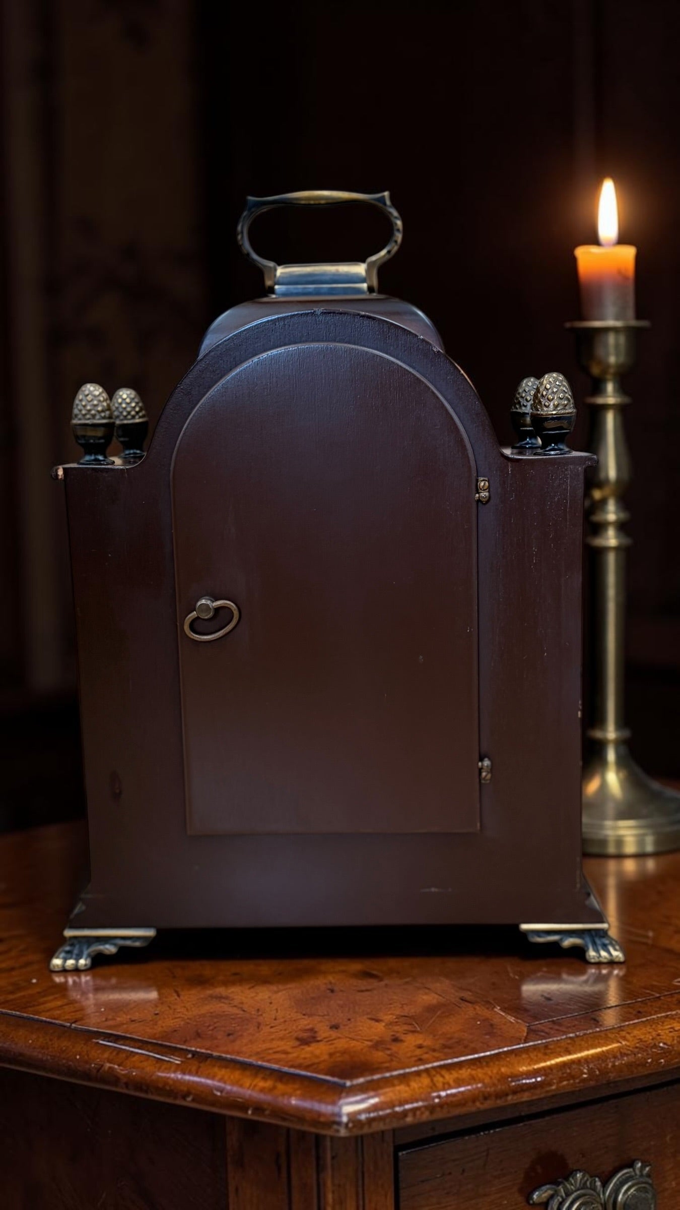 Hermle Bracket Mantel Clock – New Movement, Bim-Bam Strike