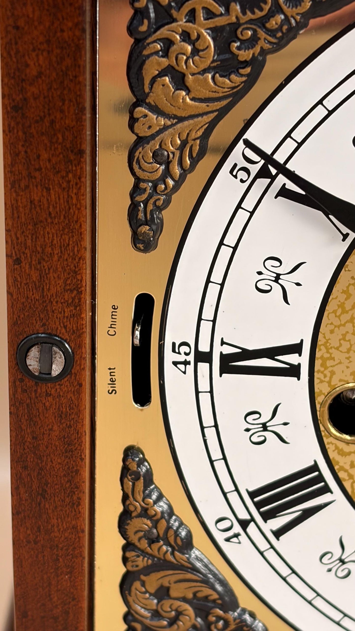 Vintage Hamilton Mechanical Mantel Clock – Westminster Chime – German Movement – Freshly Serviced