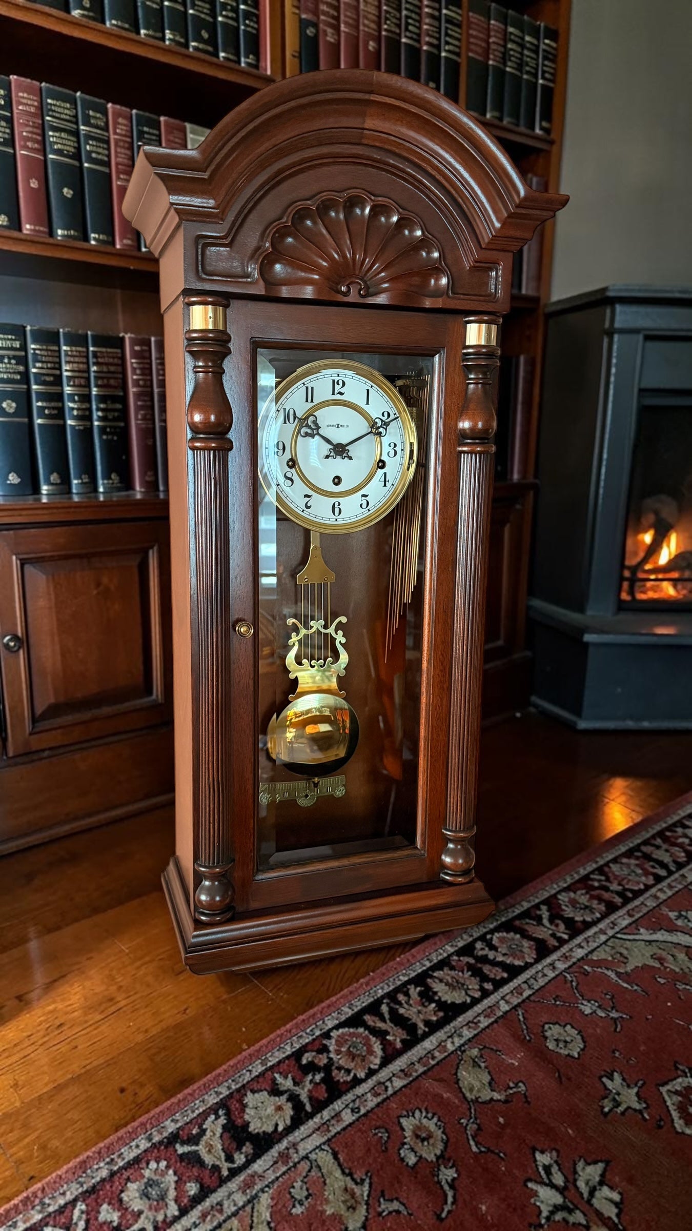Howard Miller Jennison Triple Chime Wall Clock – Serviced Mechanical Movement