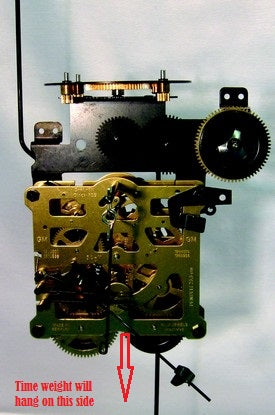 Regula 34/46 8-Day Musical Cuckoo Clock Movement — 81 mm Dancer Platform, 23.5 cm
