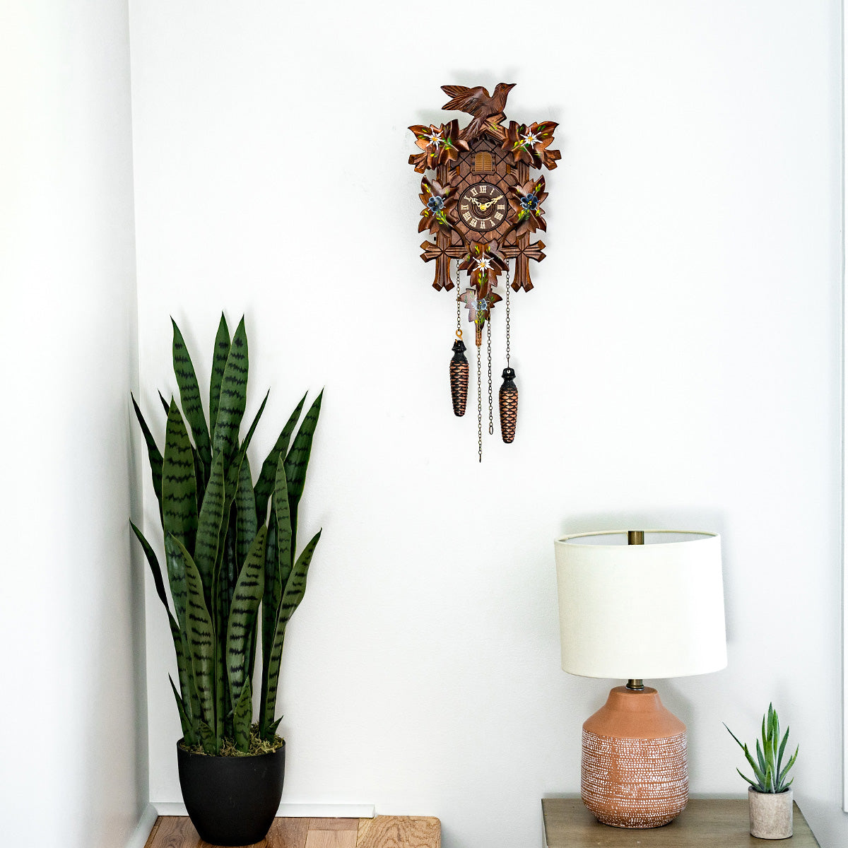 Trenkle Adelheide Floral Musical Cuckoo Clock - view 2