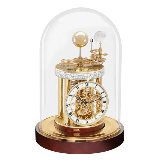Hermle Mantel Clock Quartz - Astrolabium