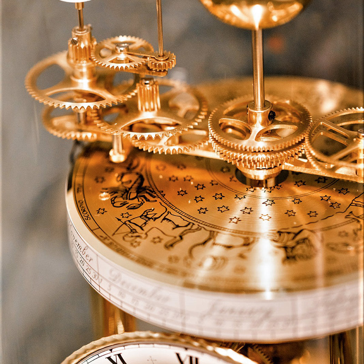 Hermle Astrolabium Mantel Clock