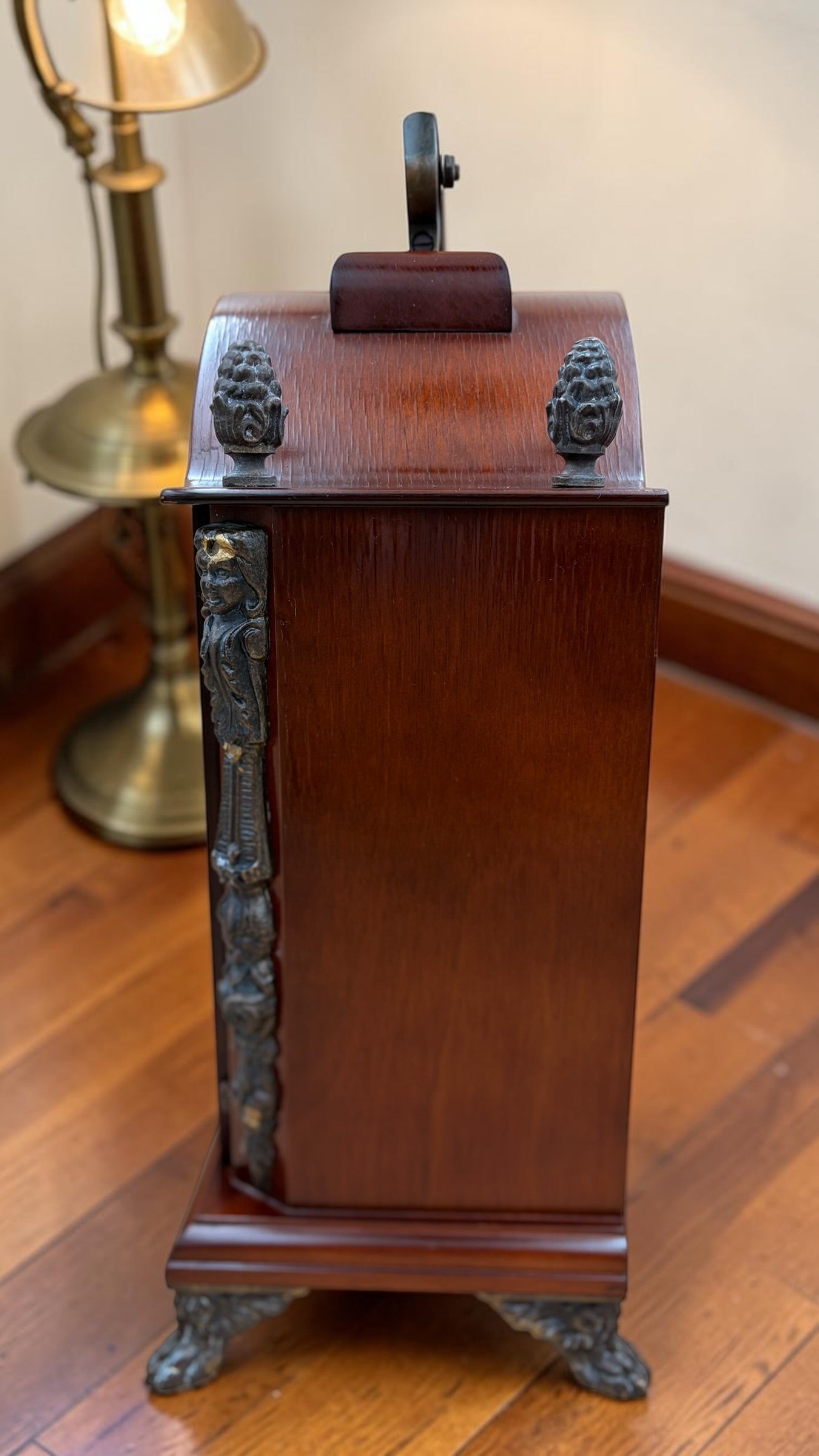 Antique Bulova Triple Chime Bracket Clock