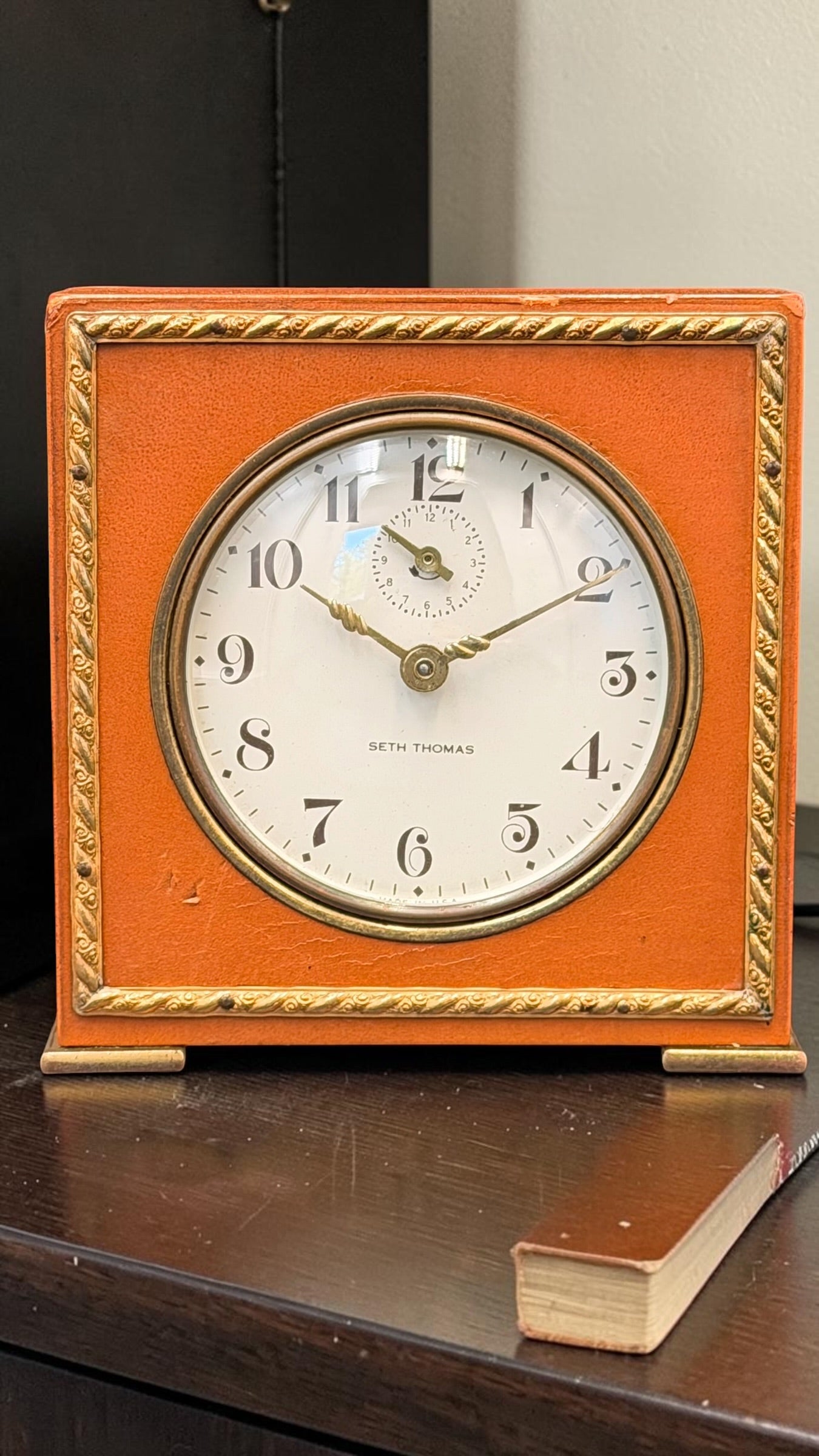 Seth Thomas Severn-2 Art Deco Mechanical Alarm Clock