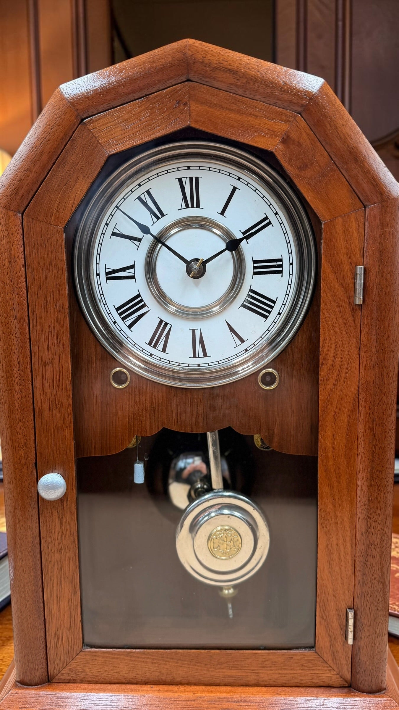 Antique Seth Thomas Nashville Clock – 8-Day Keywind Mantel Clock